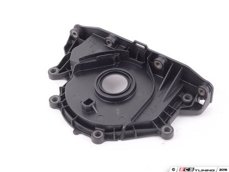 ES#3186691 - 04L103151A - Front Main Seal - with Flange - Front crankshaft seal assembly bolts directly to engine block - Genuine Volkswagen Audi - Volkswagen