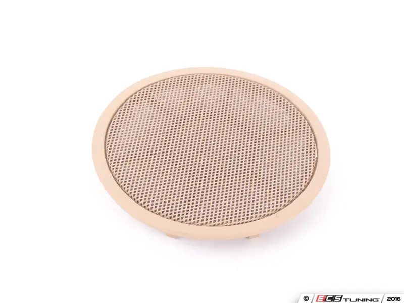 Genuine BMW - 51416969393 - Beige Door Mid-Range Speaker Cover 