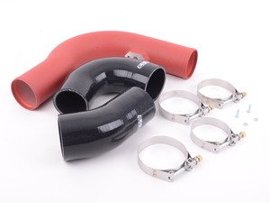 ES#3134089 - 009037ECS08-02 - High Flow Throttle Pipe Kit - Wrinkle Red - Improve airflow and reduce restrictions with our High Flow Throttle Pipe Kit - ECS - Audi Volkswagen