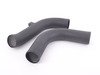 ES#4620664 - 036632LA02-01KT - MK8 GTI Intercooler Charge Pipe Kit - Wrinkle Black  - Gain up to +10 WHP and +10 Ft/lbs of torque with our complete Intercooler Charge Pipe Upgrade Kit! - ECS - Volkswagen