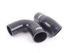 ES#3134091 - 009037ECS01-02KT -  High Flow Intercooler Charge Pipe Kit - Wrinkle Red - Gain up to 10 WHP and 10 Ft-lbs TQ with our complete Intercooler Charge Pipe Upgrade Kit! - ECS - Audi Volkswagen