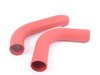 ES#3134091 - 009037ECS01-02KT -  High Flow Intercooler Charge Pipe Kit - Wrinkle Red - Gain up to 10 WHP and 10 Ft-lbs TQ with our complete Intercooler Charge Pipe Upgrade Kit! - ECS - Audi Volkswagen