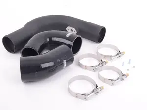 High Flow Throttle Pipe Kit - Wrinkle Black