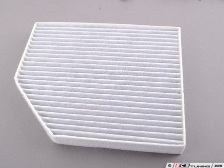 ES#3202693 - 8K0819439B - Charcoal Lined Cabin Filter / Fresh Air Filter - The activated charcoal filters odor from reaching the cabin - Corteco - Audi Porsche
