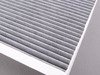 ES#3202693 - 8K0819439B - Charcoal Lined Cabin Filter / Fresh Air Filter - The activated charcoal filters odor from reaching the cabin - Corteco - Audi Porsche