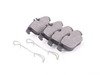 ES#2609065 - 0054204220 - Rear Brake Pad Set - Does not include brake pad wear sensors - Bosch - Mercedes Benz