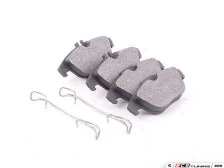 ES#2609065 - 0054204220 - Rear Brake Pad Set - Does not include brake pad wear sensors - Bosch - Mercedes Benz