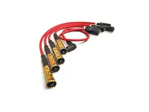 Euro Sport Spark Plug Wires - Red