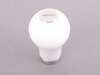 ES#2996851 - MMSKTDPWH - Teardrop Shift Knob - White - Heavy stainless steel & thermoplastic shift knob - Mishimoto - Audi Volkswagen MINI Porsche