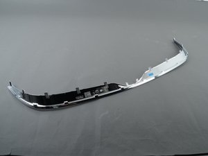 ES#418055 - 7L6853761D2ZZ - Grille Lower Trim Strip - Chrome - Replace your damaged or missing chrome trim - Genuine Volkswagen Audi - Volkswagen