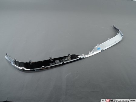 ES#418055 - 7L6853761D2ZZ - Grille Lower Trim Strip - Chrome - Replace your damaged or missing chrome trim - Genuine Volkswagen Audi - Volkswagen