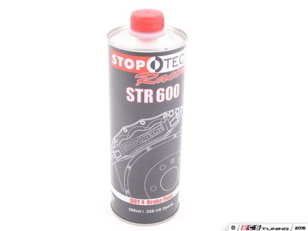 ES#3116876 - 501.00001 - StopTech STR-600 High Performance Street Brake Fluid - 500ml - (NO LONGER AVAILABLE) - Maintain excellent viscosity, lubricity and non-compressibility at higher temps on the street! - StopTech - 