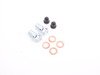 ES#3048373 - 83.154.004G.62 - StopTech rear 4 piston big brake kit (345x28mm) - (NO LONGER AVAILABLE) - Comes with 4 piston silver calipers, 2 piece uncoated drilled rotors and stainless steel brake lines. - Includes brackets and mounting bolts - StopTech - 