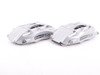 ES#3048373 - 83.154.004G.62 - StopTech rear 4 piston big brake kit (345x28mm) - (NO LONGER AVAILABLE) - Comes with 4 piston silver calipers, 2 piece uncoated drilled rotors and stainless steel brake lines. - Includes brackets and mounting bolts - StopTech - 