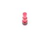 ES#3170875 - 4PCVSW/CAPRED - Aluminum Valve Stems With Hex Caps - Red - Lightweight anodized valve stems with hex caps - Sickspeed - BMW Volkswagen MINI