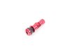 ES#3170875 - 4PCVSW/CAPRED - Aluminum Valve Stems With Hex Caps - Red - Lightweight anodized valve stems with hex caps - Sickspeed - BMW Volkswagen MINI
