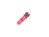 ES#3170875 - 4PCVSW/CAPRED - Aluminum Valve Stems With Hex Caps - Red - Lightweight anodized valve stems with hex caps - Sickspeed - BMW Volkswagen MINI