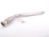 ES#3175270 - 251126R - Performance Stainless 2.5" Downpipe  - High flow, stainless downpipe kit to be used with factory exhaust - Techtonics Tuning - Audi