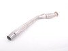 ES#3175270 - 251126R - Performance Stainless 2.5" Downpipe  - High flow, stainless downpipe kit to be used with factory exhaust - Techtonics Tuning - Audi