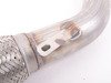 ES#3175270 - 251126R - Performance Stainless 2.5" Downpipe  - High flow, stainless downpipe kit to be used with factory exhaust - Techtonics Tuning - Audi