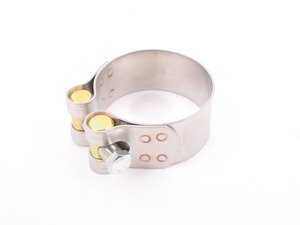 ES#3199866 - CHC66.5SS - 66.5MM Exhaust Clamp - Priced Each  - Stainless band clamp used in various Milltek Sport exhaust systems - 66.5mm - Milltek Sport - Audi