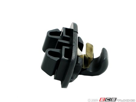 ES#10133 - 4B08575622EQ - Sun Visor Clip - Dark Elephant (Grey) - Priced Each - Fits the left or right side - Genuine Volkswagen Audi - Audi