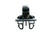 ES#10133 - 4B08575622EQ - Sun Visor Clip - Dark Elephant (Grey) - Priced Each - Fits the left or right side - Genuine Volkswagen Audi - Audi