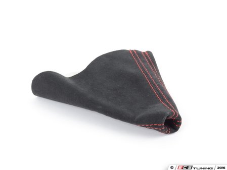 ES#3178009 - 5234-1K-232 - BFI DSG / Automatic Alcantara Shift Boot - Red Stitching - Compliment your BFI shift knob with a custom shift boot made from the finest materials available - Black Forest Industries - Volkswagen