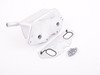 ES#3183650 -  06e117021gKT - Oil Cooler Kit  - Includes oil cooler, gasket, and hardware for a complete swap - Assembled By ECS - Audi