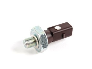 ES#275363 - 038919081K - Oil Pressure Switch - Brown - Pressure switch located on the oil cooler bracket. .55-.85 BAR - Genuine Volkswagen Audi - Audi Volkswagen Porsche