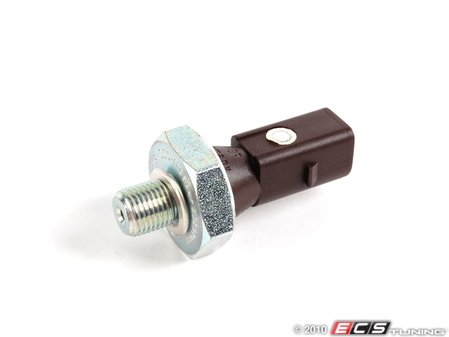 ES#275363 - 038919081K - Oil Pressure Switch - Brown - Pressure switch located on the oil cooler bracket. .55-.85 BAR - Genuine Volkswagen Audi - Audi Volkswagen Porsche