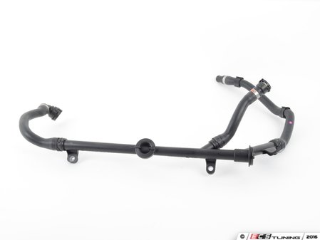 ES#2589967 - 17127646152 - Coolant Recovery Tank Hose Assembly - Includes Lower Oil Cooler Hose - Genuine BMW - BMW