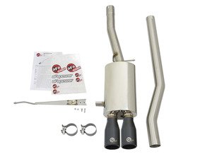 ES#3209826 - 49-36331-B - Exhaust Systems - Cat-Back - MACH Force-Xp 304 Stainless Steal Cat-Back Exhaust with Black Tips - AFE - MINI