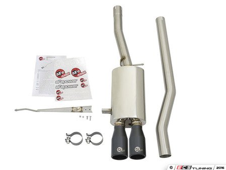 ES#3209826 - 49-36331-B - Exhaust Systems - Cat-Back - MACH Force-Xp 304 Stainless Steal Cat-Back Exhaust with Black Tips - AFE - MINI