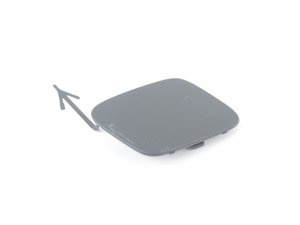 ES#3013460 - 4M0807241B4W3 - Front Tow Hook Cover - Anthracite - Covers the location in the front core support for the tow hook - Genuine Volkswagen Audi - Audi