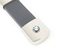 ES#11390 - 80230395068 - BMW Key Chain  - (NO LONGER AVAILABLE) - Pull style leather key chain with the BMW roundel - Genuine BMW - 