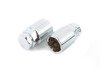 ES#3191469 - LGE0102CR - 2.17" Lock Bolt Kit - Chrome - (NO LONGER AVAILABLE) - Includes 4 Conical seat locking lug bolts and 2 lock keys - VMS Racing - 