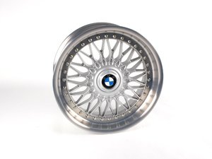 ES#2162530 - 36110531 - 17" Style 5 Cross Spoke Wheel - Square Set Of 4 - (NO LONGER AVAILABLE) - Iconic, timeless stying! 17X8" ET20 with center caps. - Genuine BMW - 