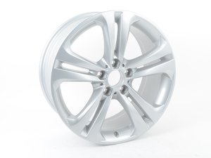 ES#2537297 - 36116796257 - 19" Double Spoke Style 401 Wheel - Priced Each - 19x8.5 ET47 72.6mm CB - Genuine BMW - BMW