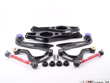 ES#3200691 - 017697ECS01-02KT -  Performance Rear Control Arm Kit - Stage 2 - Includes everything from Performance Stage 1 Refresh Kit plus ECS Adjustable Rear Toe Arms -- SS ES3621861 - Assembled By ECS - 