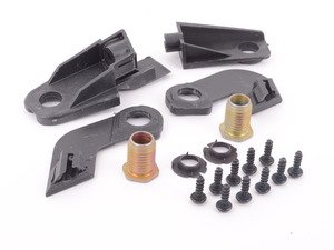 ES#6517 - 3B0998226A - Headlight Tab Repair Kit - Right Side - Comes with the neccesary hardware to repair both upper tabs on right headlight - Genuine Volkswagen Audi - Volkswagen