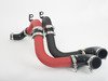 ES#3134074 - 009037ECS02-02 - High Flow Turbo Outlet Pipe Kit - Wrinkle Red - Improve airflow and reduce restrictions with our High Flow Turbo Outlet Pipe Kit! - ECS - Audi Volkswagen