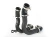ES#4876150 - 015120LAEBKT - MQB Cast Aluminum Intercooler Upgrade & High Flow Intercooler Charge Pipe Kit - Wrinkle Black - Bolt on up to +37 WHP / +5 WTQ! - Enthusiast Bundles - Audi Volkswagen