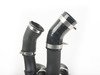 ES#4876150 - 015120LAEBKT - MQB Cast Aluminum Intercooler Upgrade & High Flow Intercooler Charge Pipe Kit - Wrinkle Black - Bolt on up to +37 WHP / +5 WTQ! - Enthusiast Bundles - Audi Volkswagen