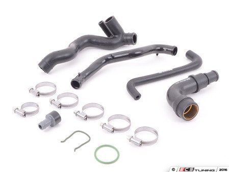 ES#2953914 - 06A103213AJKT1 - Emissions Service Kit - Complete service kit for your 1.8T PCV system - Assembled By ECS - Volkswagen