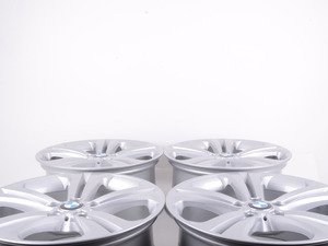 ES#2569568 - 36116796256KT - 19" Double Spoke Style 401 Wheels - Staggered Set Of Four - 19x8 ET36 72.6mm CB / 19x8.5 ET47 72.6mm CB - Genuine BMW - BMW