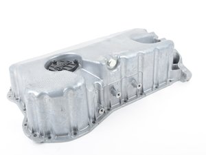 ES#3188614 - 264-721 - Oil Pan Assembly - Does not include pick up. Includes oil level sensor cover as well as drain plug - Dorman - Volkswagen