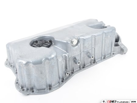 ES#3188614 - 264-721 - Oil Pan Assembly - Does not include pick up. Includes oil level sensor cover as well as drain plug - Dorman - Volkswagen