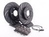 ES#2795962 - 34116855152KT7 - Performance Front Brake Service Kits  - Featuring ECS V5 drilled & slotted brake rotors and ECS EP24 "Enthusiast Performance" brake pads. - Assembled By ECS - BMW