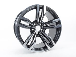 ES#2664870 - 36112284451 - 20" Style 433 double Spoke Wheel - Priced Each - 20x10.5 et19 5x120 - Genuine BMW - BMW